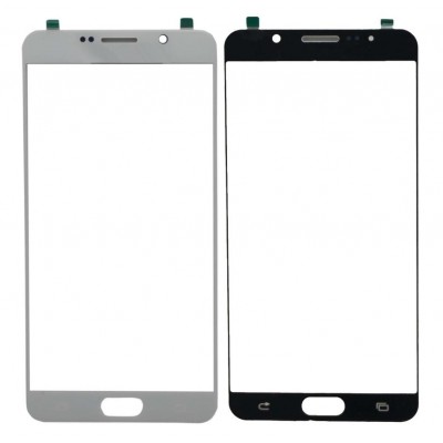 Replacement Front Glass For Samsung Galaxy Note 5 Dual Sim 64gb White By - Maxbhi Com