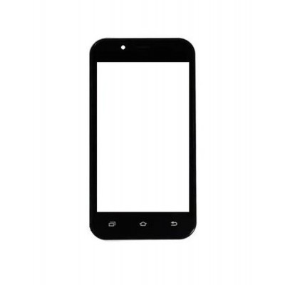 Replacement Front Glass For Bell Freedom 251 Black By - Maxbhi.com