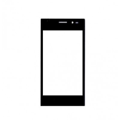 Replacement Front Glass For Karbonn A14 Black By - Maxbhi.com