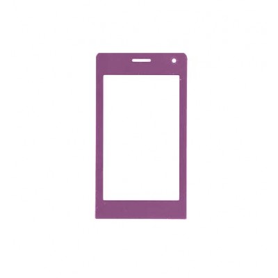 Replacement Front Glass For Lg Ku990 Viewty Purple By - Maxbhi.com