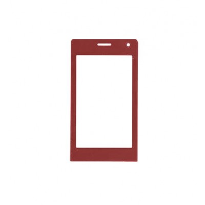 Replacement Front Glass For Lg Ku990 Viewty Red By - Maxbhi.com