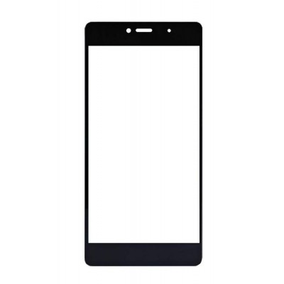 Replacement Front Glass For Lyf Water 1 Black By - Maxbhi.com