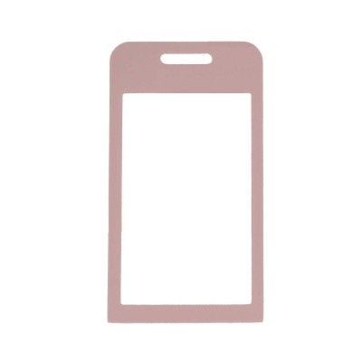 Replacement Front Glass For Samsung Avila Pink By - Maxbhi.com