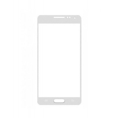 Replacement Front Glass For Samsung Galaxy Alpha S801 Silver By - Maxbhi.com