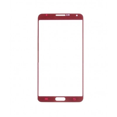 Replacement Front Glass For Samsung Galaxy Note 3 Lte Red By - Maxbhi.com