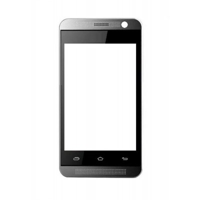 Replacement Front Glass For Spice Mi402 Grey By - Maxbhi.com