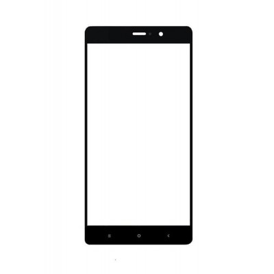 Replacement Front Glass For Xiaomi Mi5 Plus Black By - Maxbhi.com