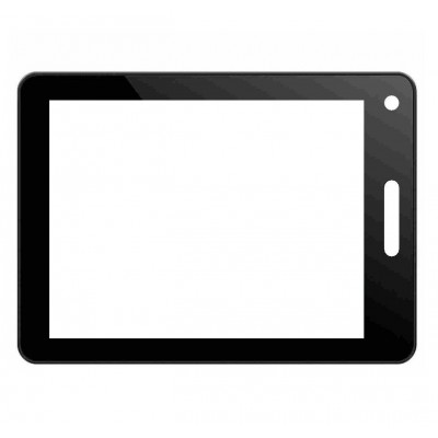 Replacement Front Glass For Bsnl Penta Tpad Is801c White By - Maxbhi.com