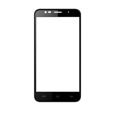 Replacement Front Glass For Celkon Millennia Epic Q550 White By - Maxbhi.com