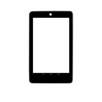 Replacement Front Glass For Google Nexus 7c 2012 32gb Wifi And 3g 1st Gen White By - Maxbhi.com