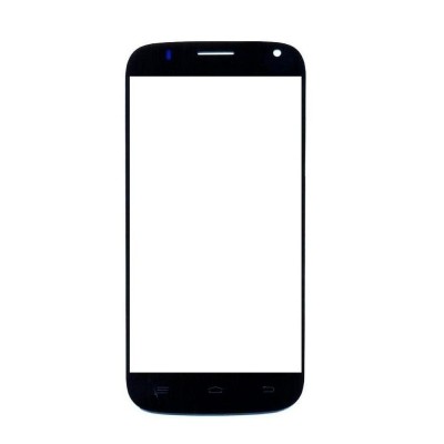 Replacement Front Glass For Intex Aqua I3 Black By - Maxbhi.com