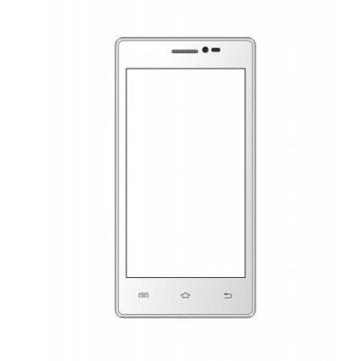Replacement Front Glass For Intex Aqua I5 Mini White By - Maxbhi.com