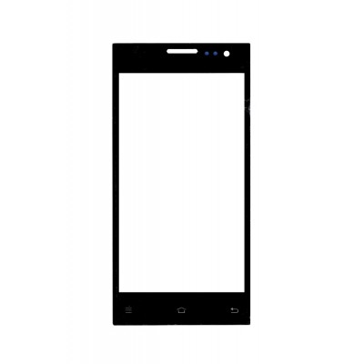 Replacement Front Glass For Lava Eg932 Black By - Maxbhi.com