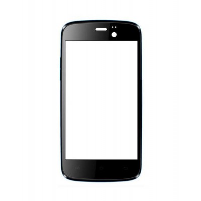 Replacement Front Glass For Lava Iris 400 Colors Black By - Maxbhi.com