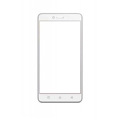 Replacement Front Glass For Lenovo K6 Note White By - Maxbhi.com