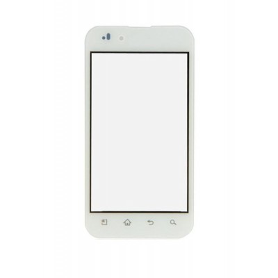 Replacement Front Glass For Lg Optimus P970 Schwarz White By - Maxbhi.com