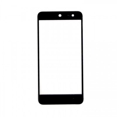Replacement Front Glass For Micromax Canvas Nitro 3 E455 Black By - Maxbhi.com