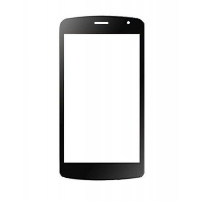Replacement Front Glass For Panasonic T21 White By - Maxbhi.com