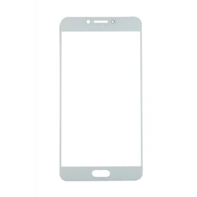 Replacement Front Glass For Samsung Galaxy C7 Pro Rose Gold By - Maxbhi.com