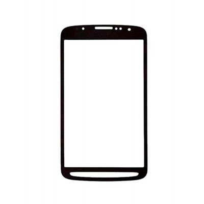Replacement Front Glass For Samsung Galaxy S4 Active Ltea Black By - Maxbhi.com
