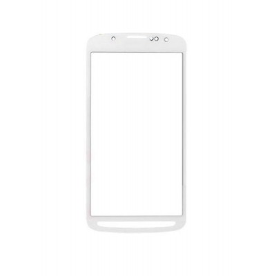 Replacement Front Glass For Samsung Galaxy S4 Active Shve470s White By - Maxbhi.com