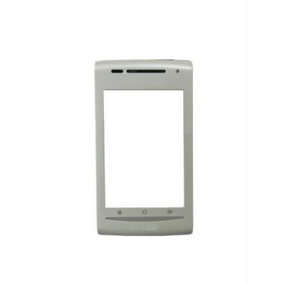 Replacement Front Glass For Sony Ericsson Xperia X8 Shakira White Blue By - Maxbhi.com