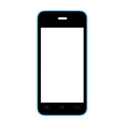 Replacement Front Glass For Spice M6111 Blue By - Maxbhi.com