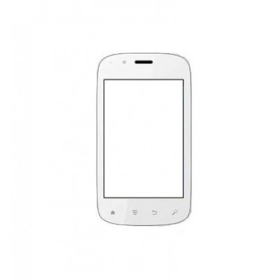 Replacement Front Glass For Spice Mi349 Smart Flo Edge Black By - Maxbhi.com