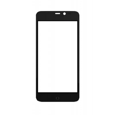 Replacement Front Glass For Tecno H6 Black By - Maxbhi.com