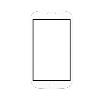 Replacement Front Glass For Videocon A45 White By - Maxbhi.com