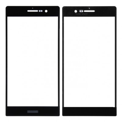 Replacement Front Glass For Huawei Ascend P7 With Dual Sim Black By - Maxbhi Com