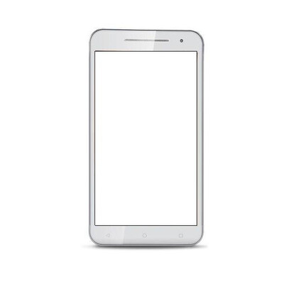 Replacement Front Glass For Iball Slide Cuddle 4g White By - Maxbhi.com