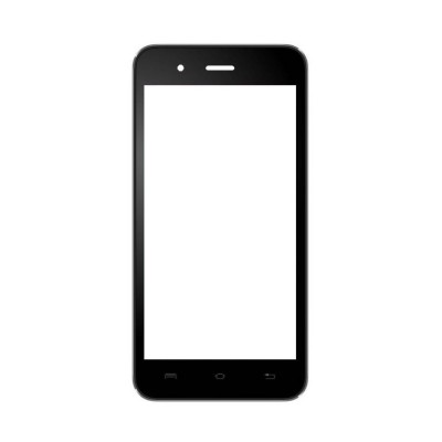 Replacement Front Glass For Lava Iris Atom X Black By - Maxbhi.com
