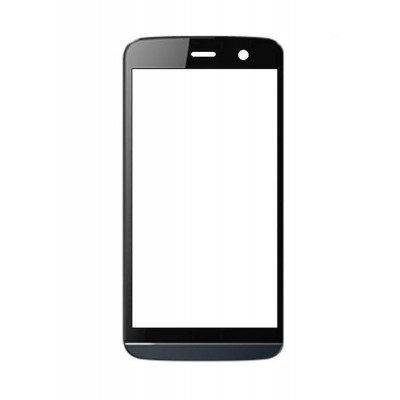 Replacement Front Glass For Micromax A108 Canvas L Black By - Maxbhi.com