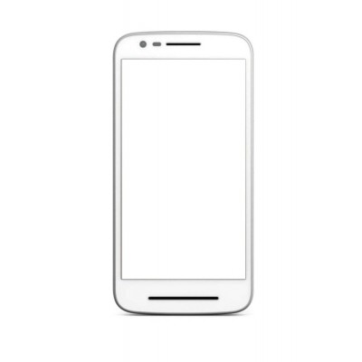 Replacement Front Glass For Moto E3 Power White By - Maxbhi.com