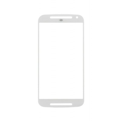 Replacement Front Glass For Motorola New Moto G 2nd Gen White By - Maxbhi.com