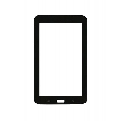 Replacement Front Glass For Samsung Galaxy Tab 3 Lite 7.0 3g Black By - Maxbhi.com