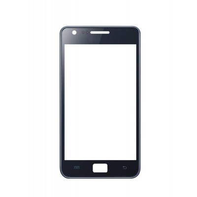 Replacement Front Glass For Samsung I9105 Galaxy S Ii Plus Blue By - Maxbhi.com