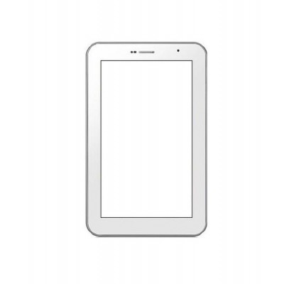 Replacement Front Glass For Samsung P6200 Galaxy Tab 7.0 Plus White By - Maxbhi.com
