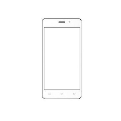 Replacement Front Glass For Spice Stellar 526 Mi526 White By - Maxbhi.com