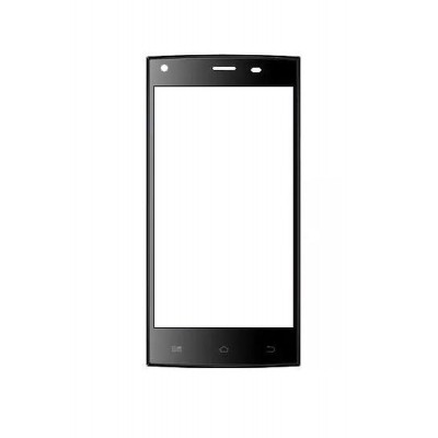 Replacement Front Glass For Bq S40 Black By - Maxbhi.com
