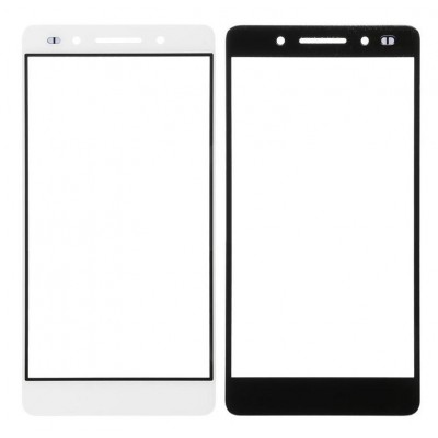Replacement Front Glass For Huawei Honor 7 White By - Maxbhi Com