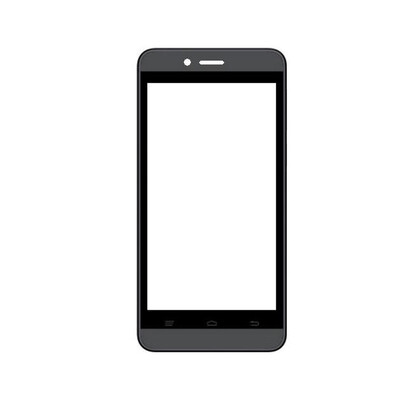 Replacement Front Glass For Intex Cloud Cube Grey By - Maxbhi.com