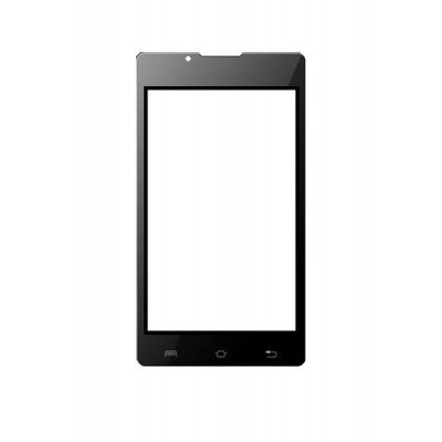 Replacement Front Glass For Lava Iris 402e White By - Maxbhi.com