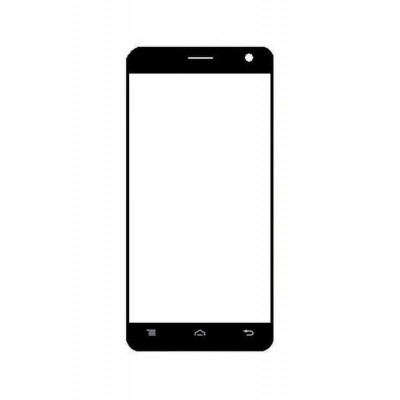 Replacement Front Glass For Lava Iris 550q White By - Maxbhi.com