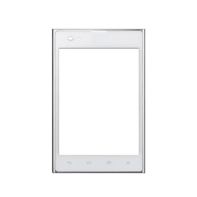 Replacement Front Glass For Lg Optimus F100l White By - Maxbhi.com