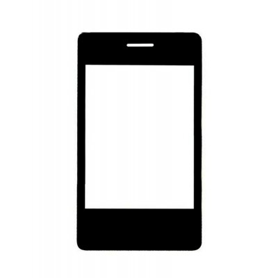 Replacement Front Glass For Lg T375 Cookie Smart Black By - Maxbhi.com