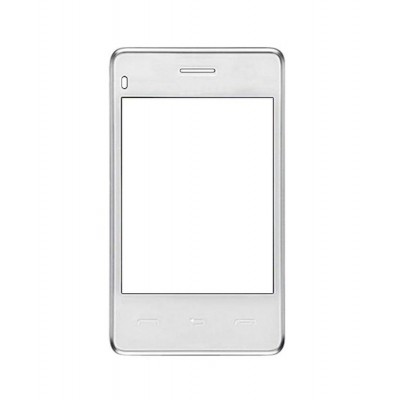 Replacement Front Glass For Lg T375 Cookie Smart White By - Maxbhi.com