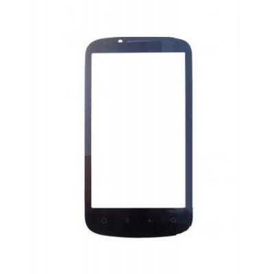 Replacement Front Glass For Micromax A65 Smarty 4.3 Black By - Maxbhi.com