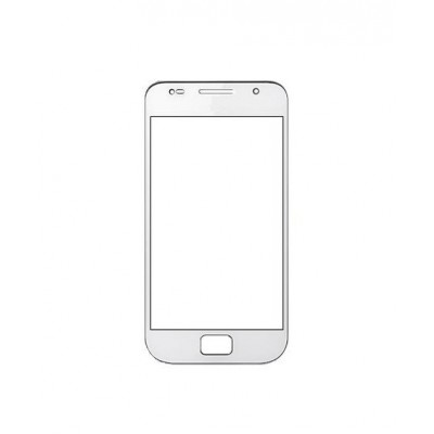 Replacement Front Glass For Samsung I9001 Galaxy S Plus White By - Maxbhi.com